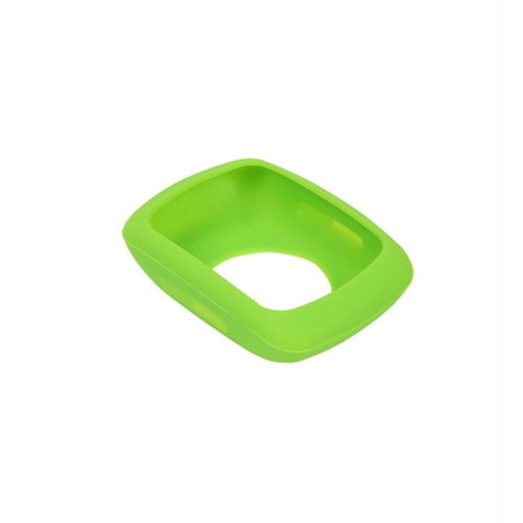 Bicycle Code Table Shockproof Silicone Colorful Protective Case For Garmin Edge 500 / 200(Black) Garmin Edge 500 / 200 Cover(Green)