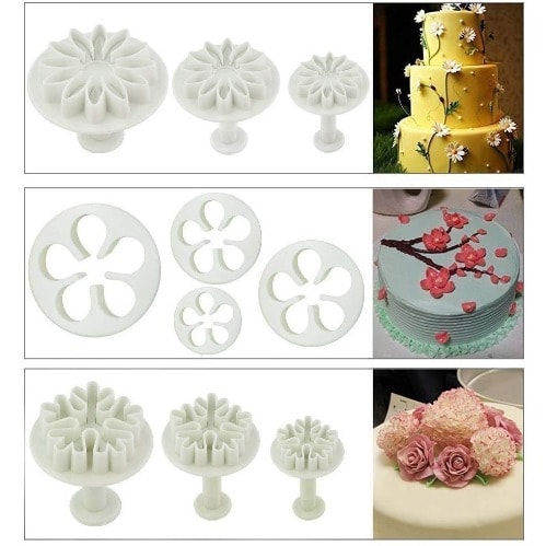 Cake Decorating Plunger - 68 Pieces