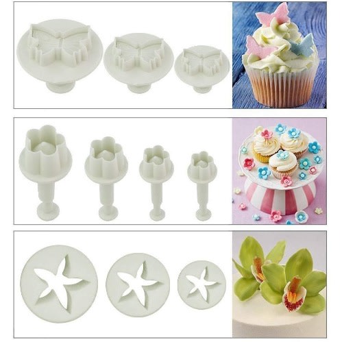 Cake Decorating Plunger - 68 Pieces