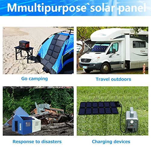 Nicesolar Foldable Solar Panel 100W For Portable Power Stati