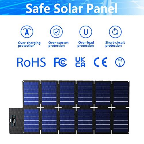 Nicesolar Foldable Solar Panel 100W For Portable Power Stati