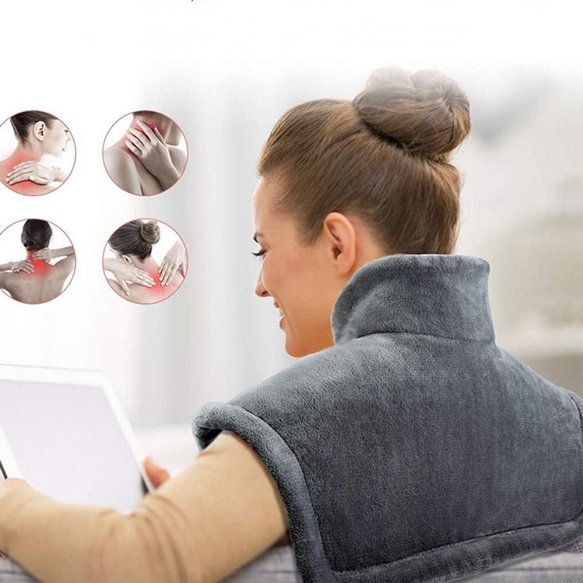 Electric Physiotherapy Heating Pad Blanket Muscle Shoulder