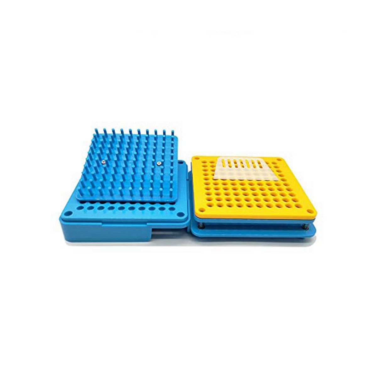 Powder Filling Machine 00 Size Lab Trays Hand Movement Easy Operate 100 Holes 00 Size
