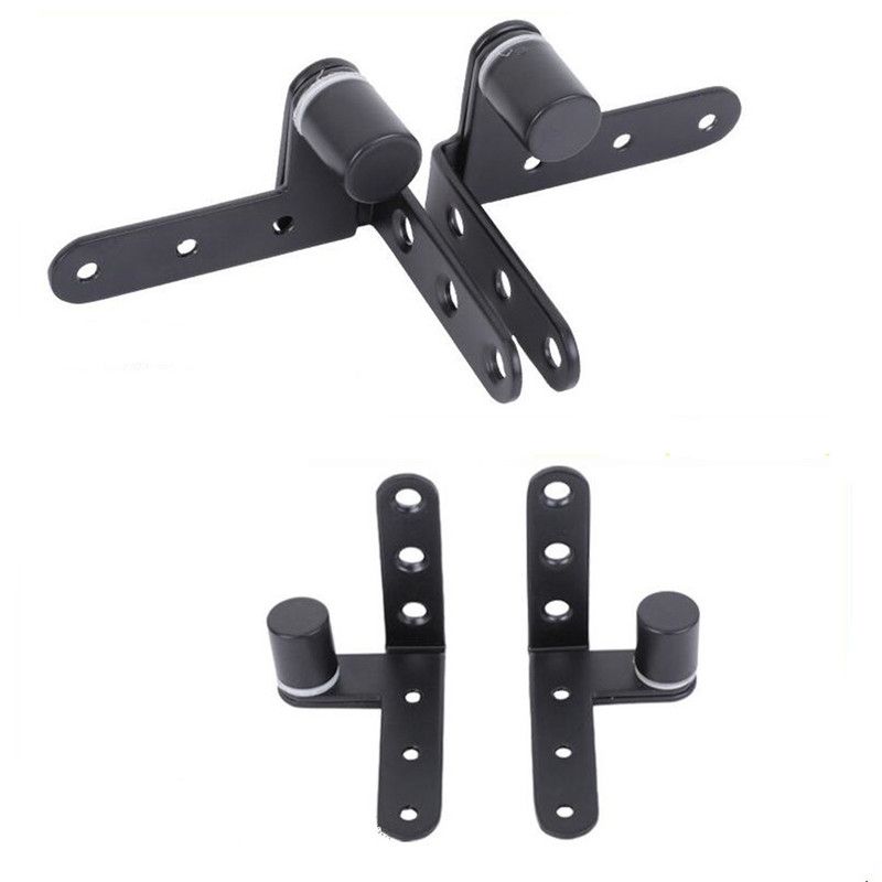 1 Pair Stainless Steel Heavy Duty Pivot Hinge Door Hidden Hinges For Wooden Door Adjustable Gap Shaft Up And Down Door Hinge