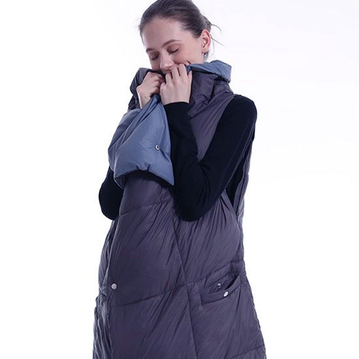 Wearable Heated Waistcoat Winter Warmth Office Heated