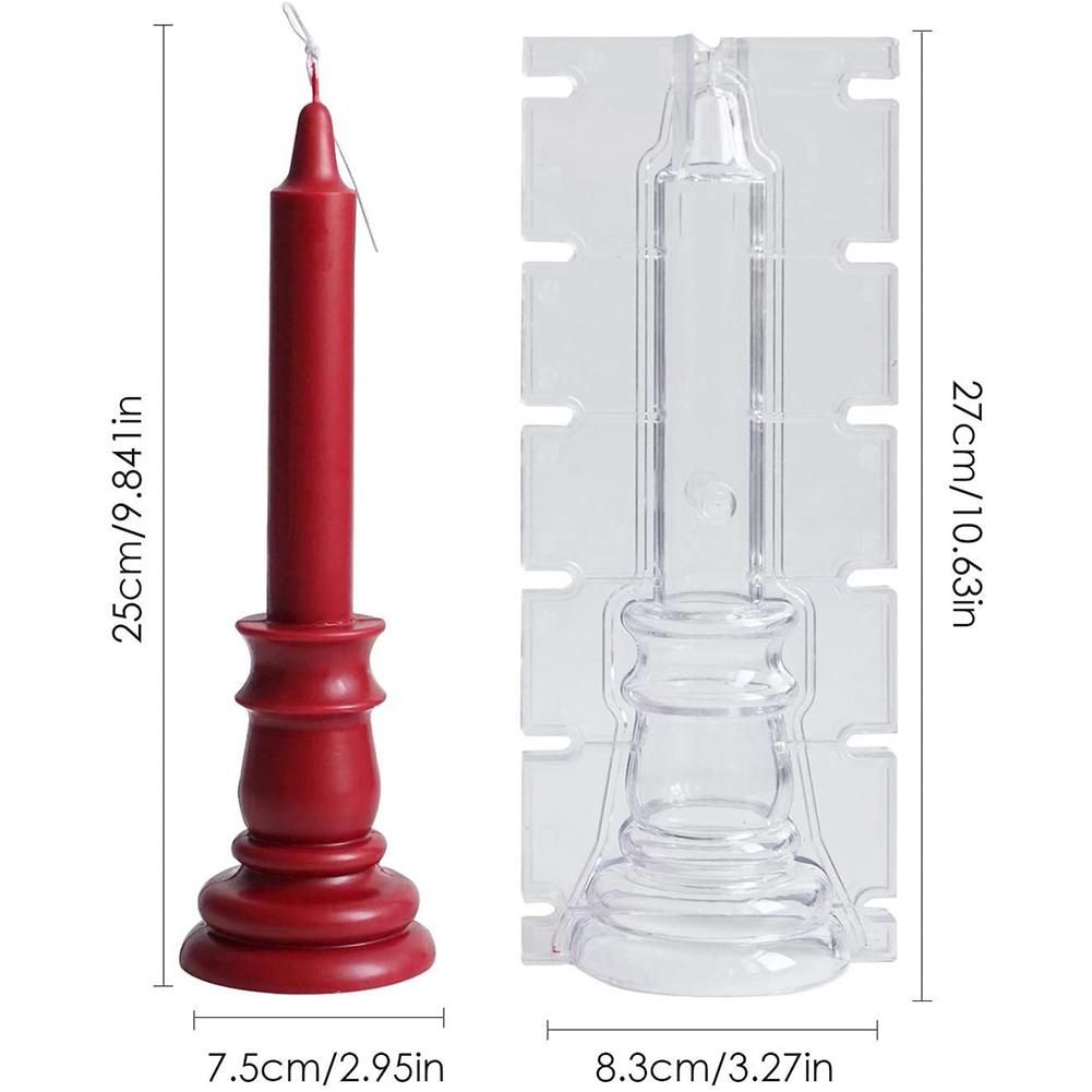 Candle Molds for Pouring Christmas Pillar Candle Aroma