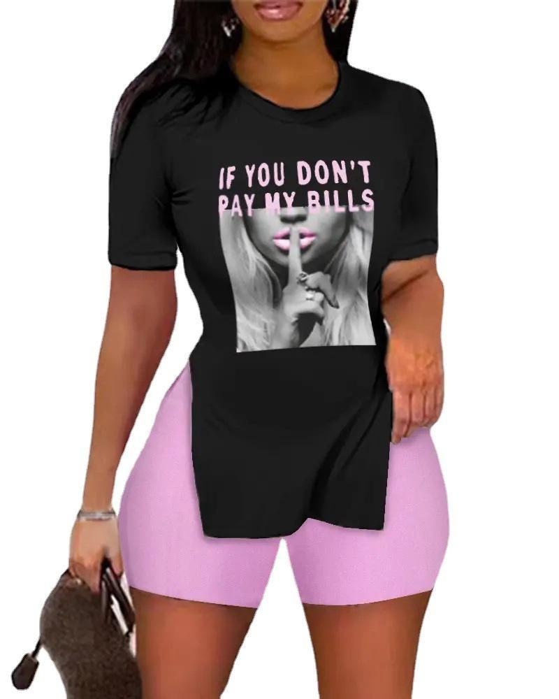 Z7058 New Fashion Trend Printed Women's Clothing