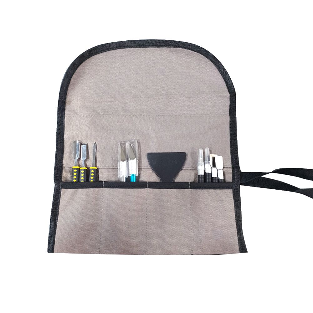 Portable Roll Up Tool Bag Foldable Roll Small Tool Pouch