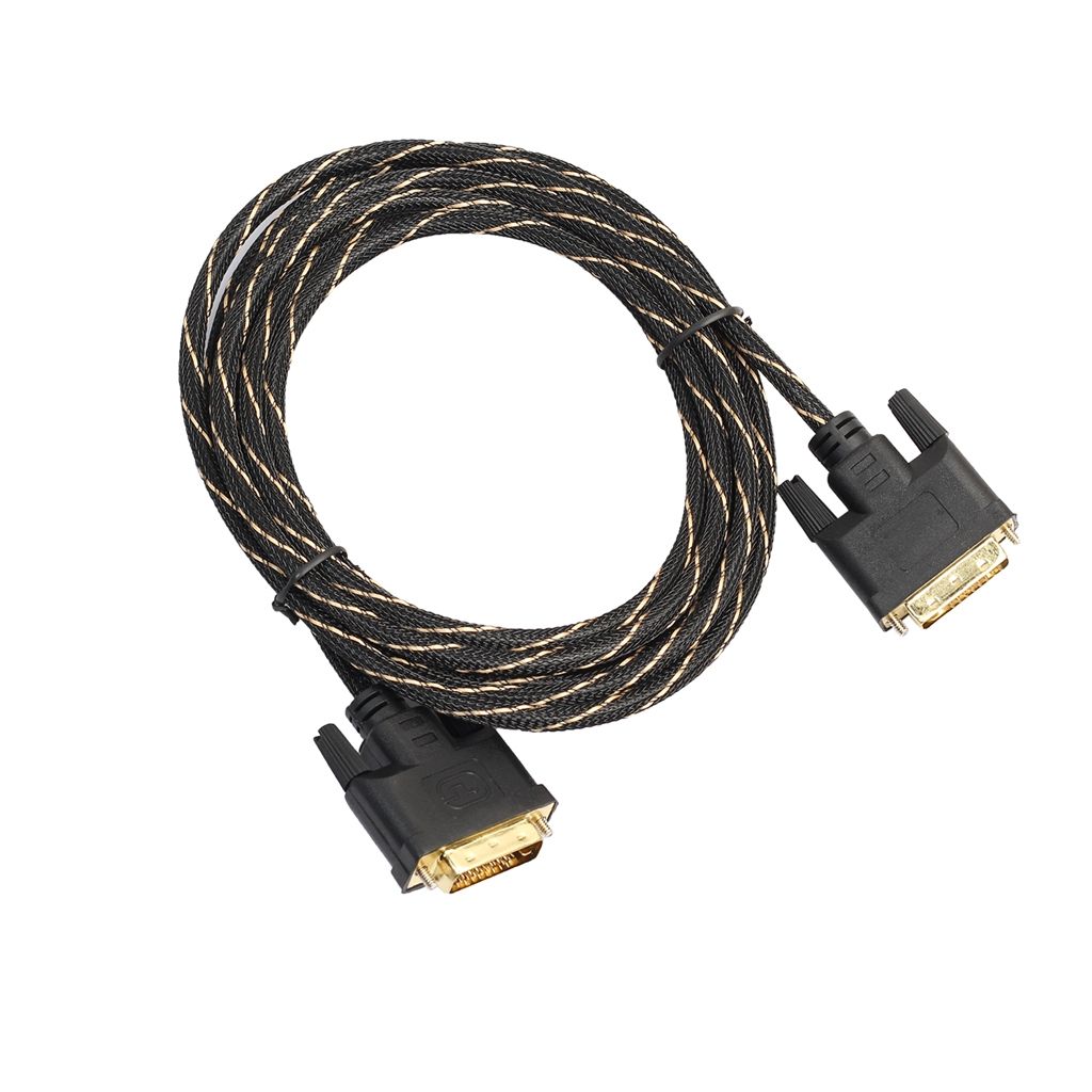 DVI 24 + 1 Pin Male To DVI 24 + 1 Pin Male Grid Adapter