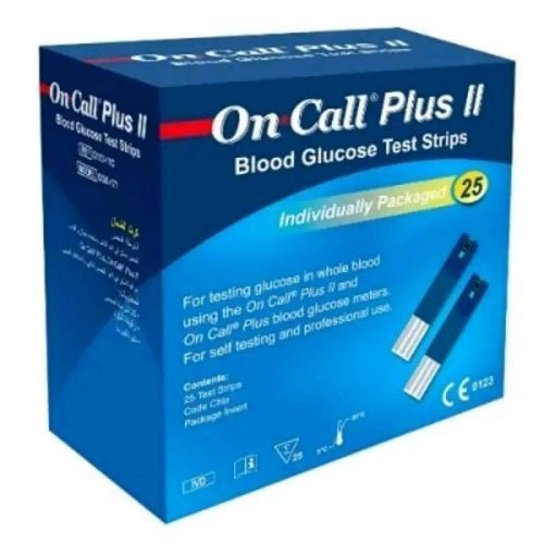 On Call Plus Glucometer Diabetes Tester Strip