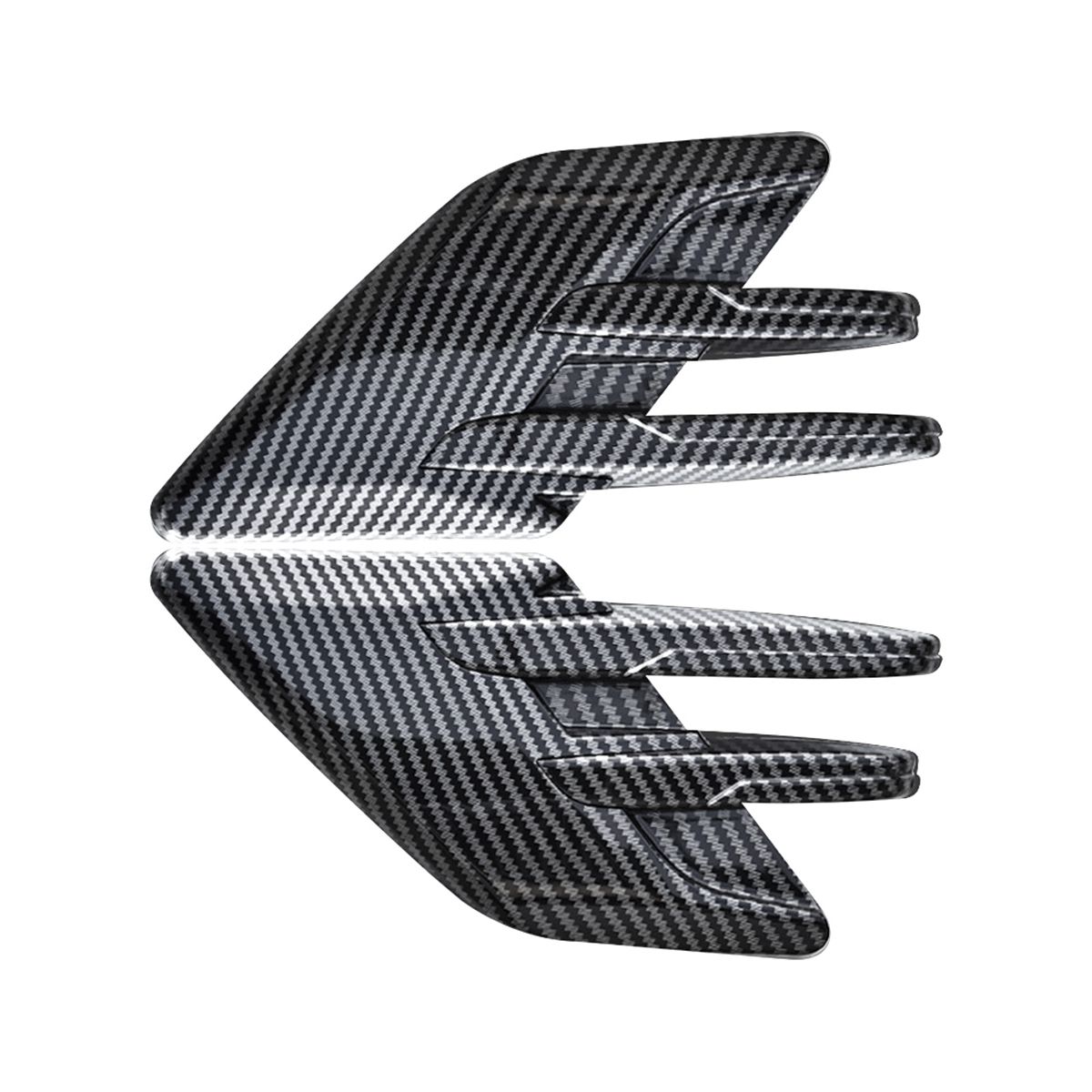Car Side Air Intake Hood Vent Decoration Car Side Vent Hood Car Personality Modification Exterior Decoration Universal,C