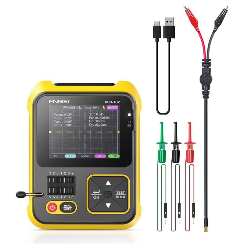 Handheld Digital Oscilloscope LCR Meter 2-in-1 DSO-TC2