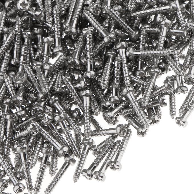1000pcs Stainless Steel Self Tapping Screws Watch Eyeglasses Repair