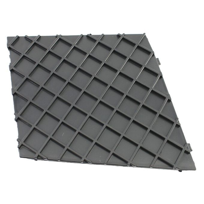 Front Bumper Lower Grille Mesh Sheet ABS Right Grill-Black