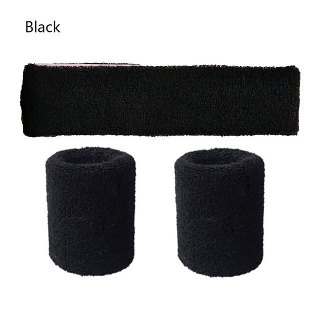 Girls Sweet Polyester Elastic  Headband Set Solid Color Bre