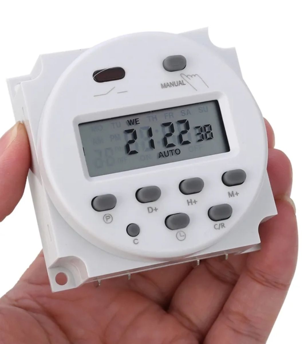 Timer Switch Relay Automatic Programmable DC 12V