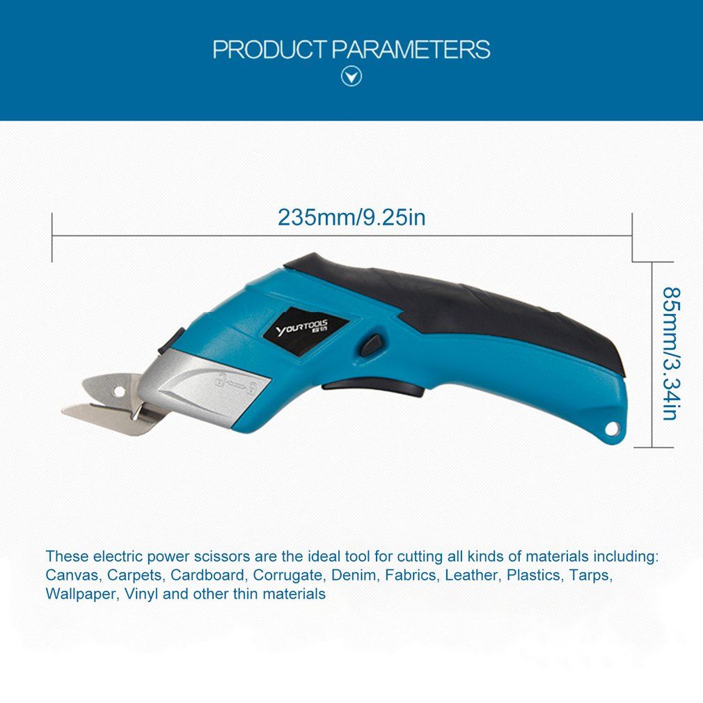Shears Electric For Cutting Scissors Tool Box Fabric Cutter