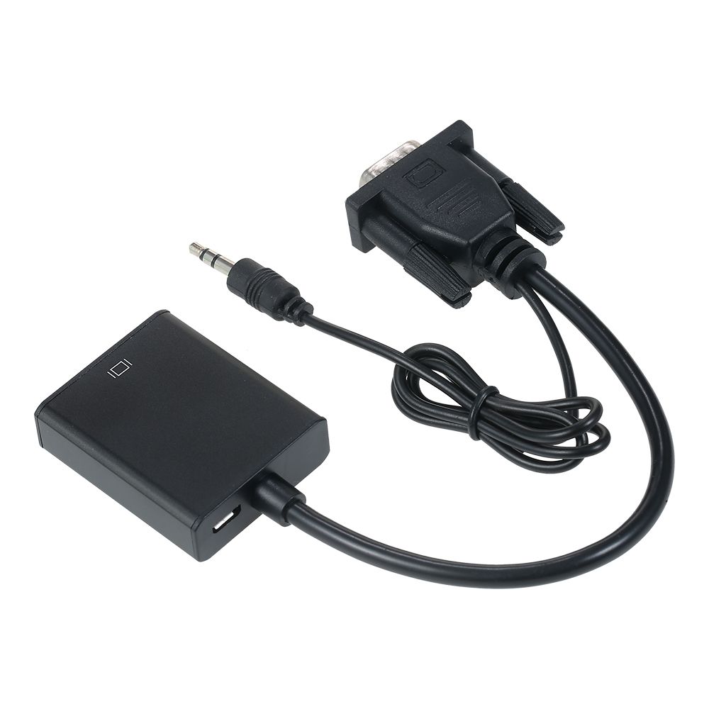 VGA To HD Converter Cord Resolution 1080P Set-top