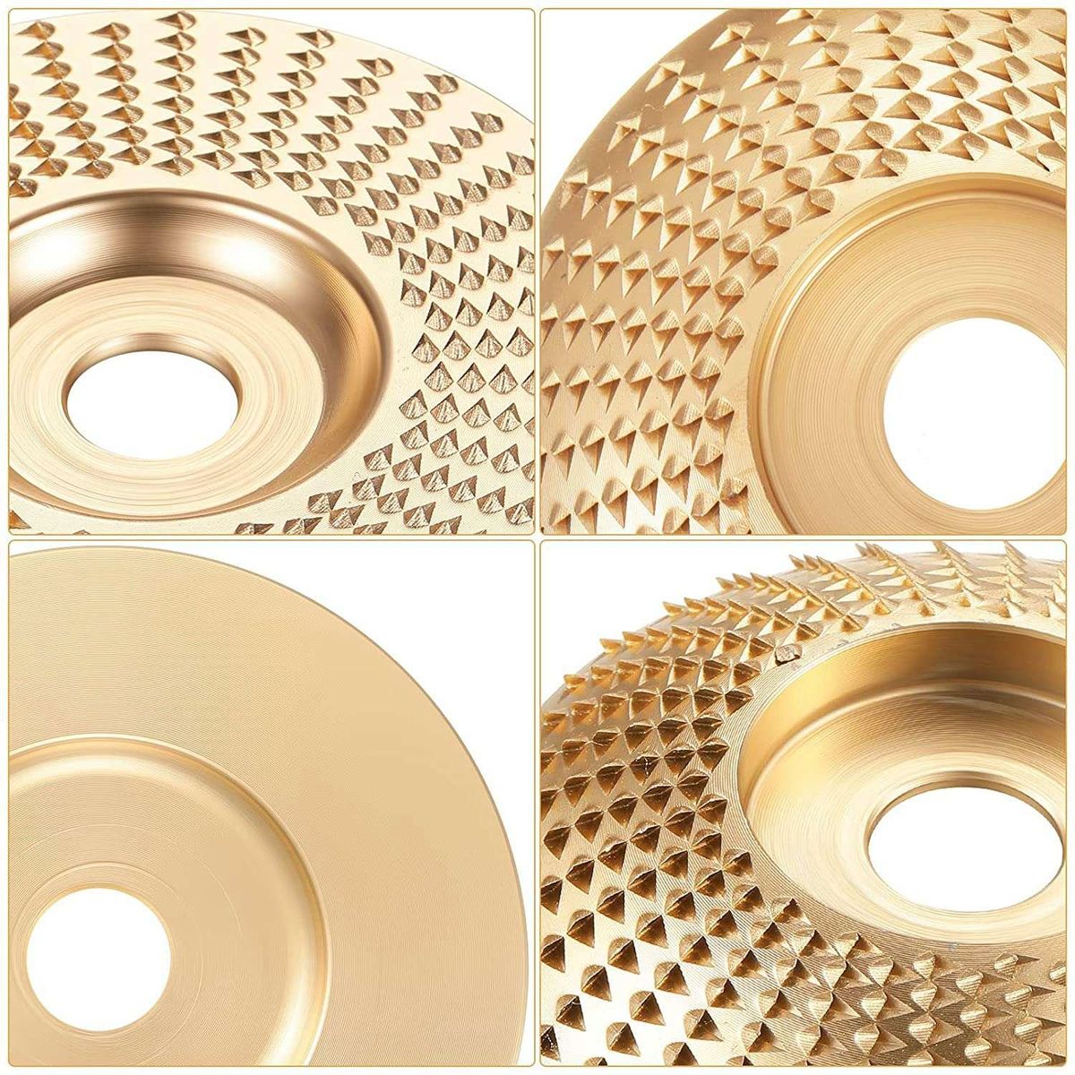 3Pcs Grinding Wheel 5/8 Inch Wood Carving Disc Grinder