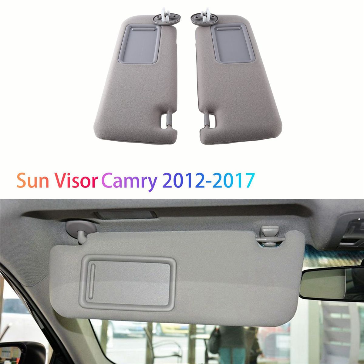 Car Sunshield Sunvisor for Toyota Camry 12-17 74320-06610-B1 Right