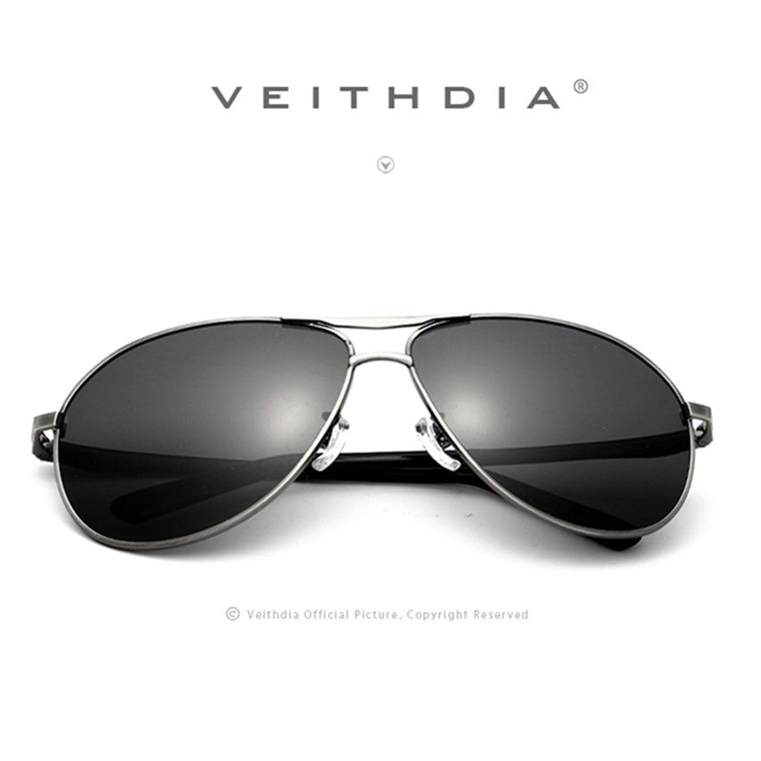 Brand Polarized Lens Mens Sun Glasses Oculos Masculino Male Gold Sunglasses Men Fishing Outdoor Summer Style Eyewears Accessories 2556 (Grey/Gray)    CUIII