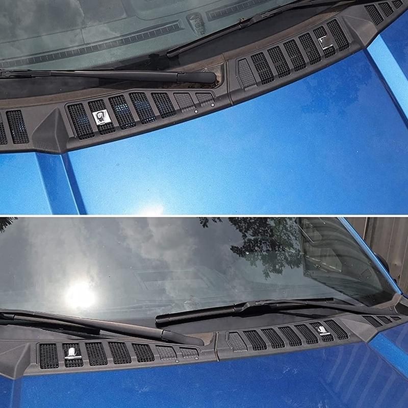 Car Front Wiper Water Spray Nozzle Decoration Cover Trim