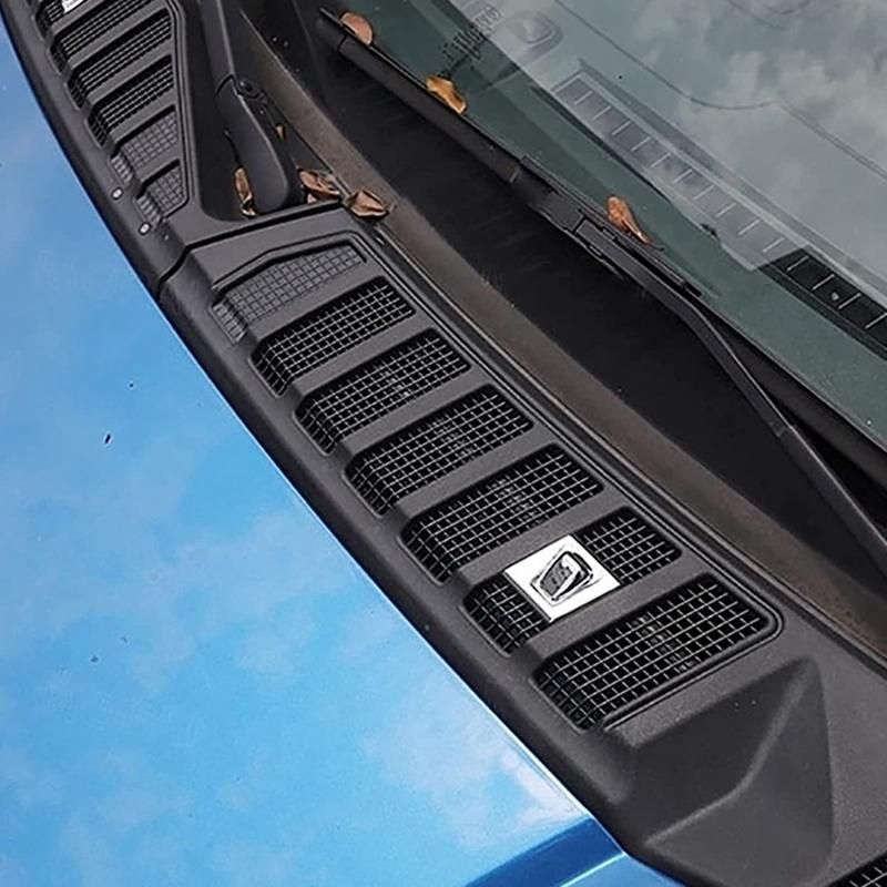 Car Front Wiper Water Spray Nozzle Decoration Cover Trim