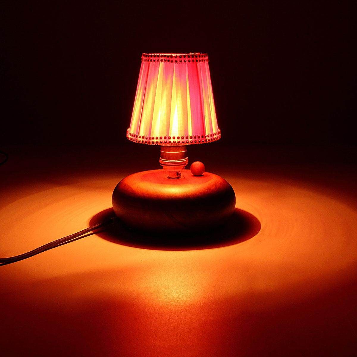 Fabric Chandelier Lampshade Holder Clip On Sconce Beside Bed Lamp Hanging Light Pink