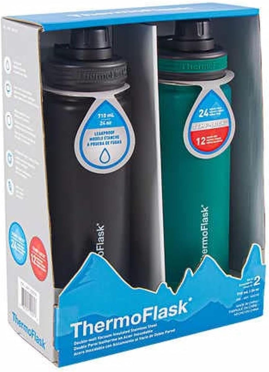 Thermoflask Stainless Steel - 24oz 2Pieces