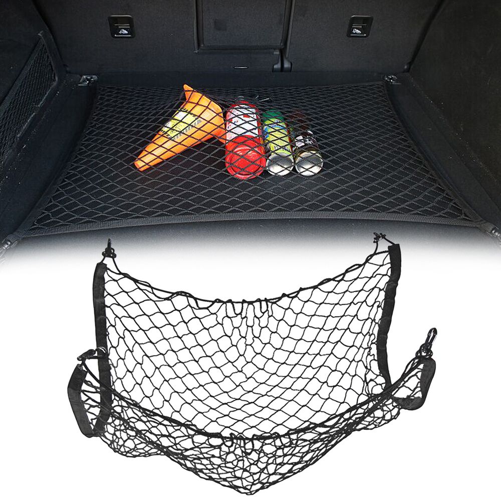 For Peugeot 206 207 208 2008 3008 301 307 308 3008 406 407 408 4008 508 5008 Car Trunk Mesh Net Cargo Organizer Accessories