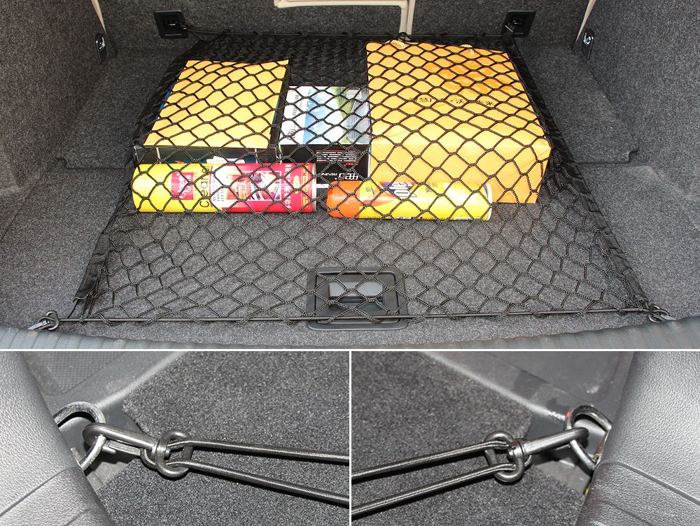 For Peugeot 206 207 208 2008 3008 301 307 308 3008 406 407 408 4008 508 5008 Car Trunk Mesh Net Cargo Organizer Accessories