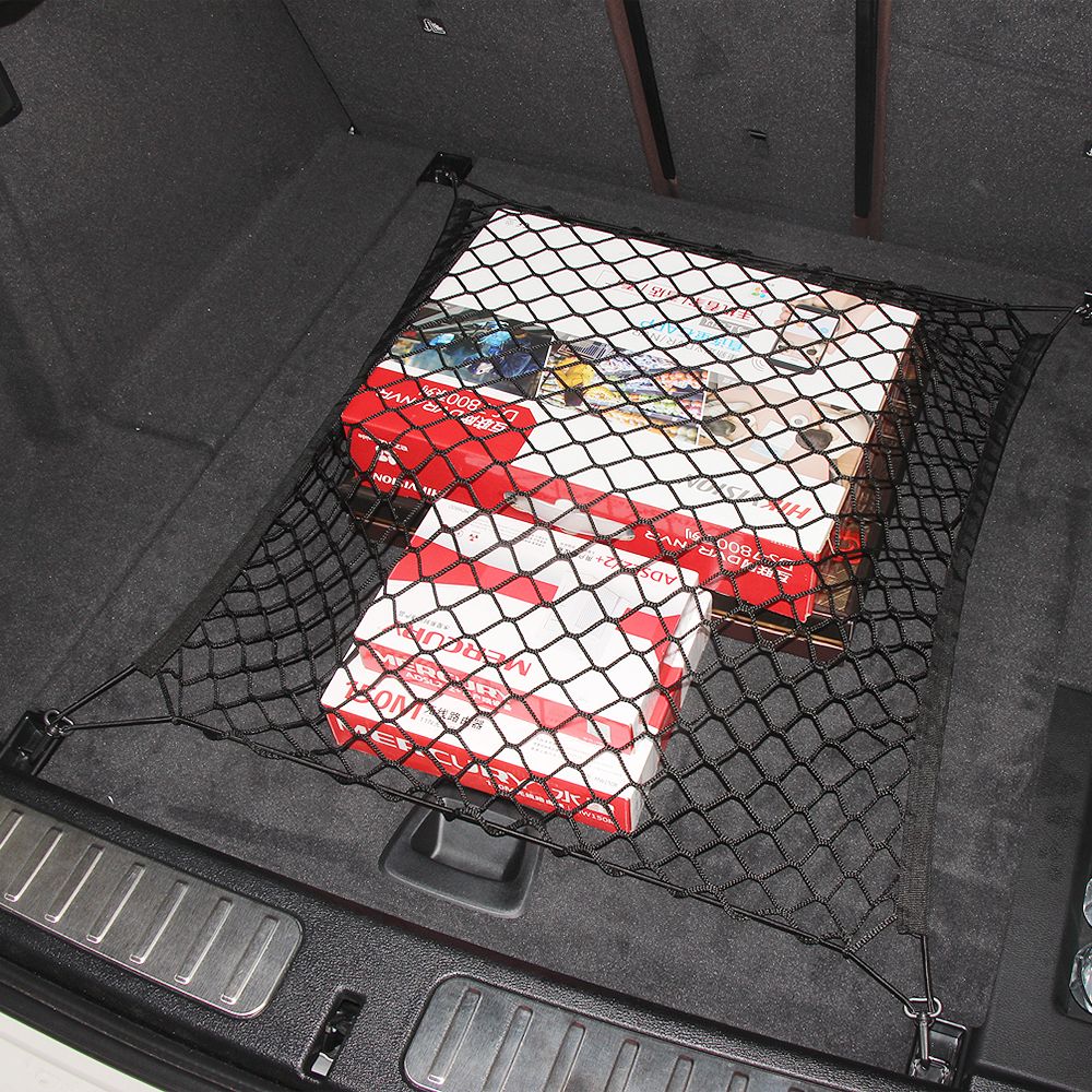 For Peugeot 206 207 208 2008 3008 301 307 308 3008 406 407 408 4008 508 5008 Car Trunk Mesh Net Cargo Organizer Accessories