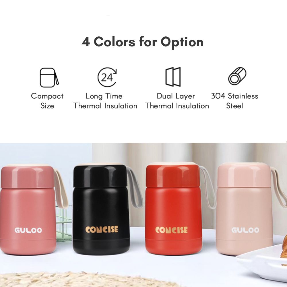 300ml Baby Food Jar Stainless Steel Vacuum Insulated Kids