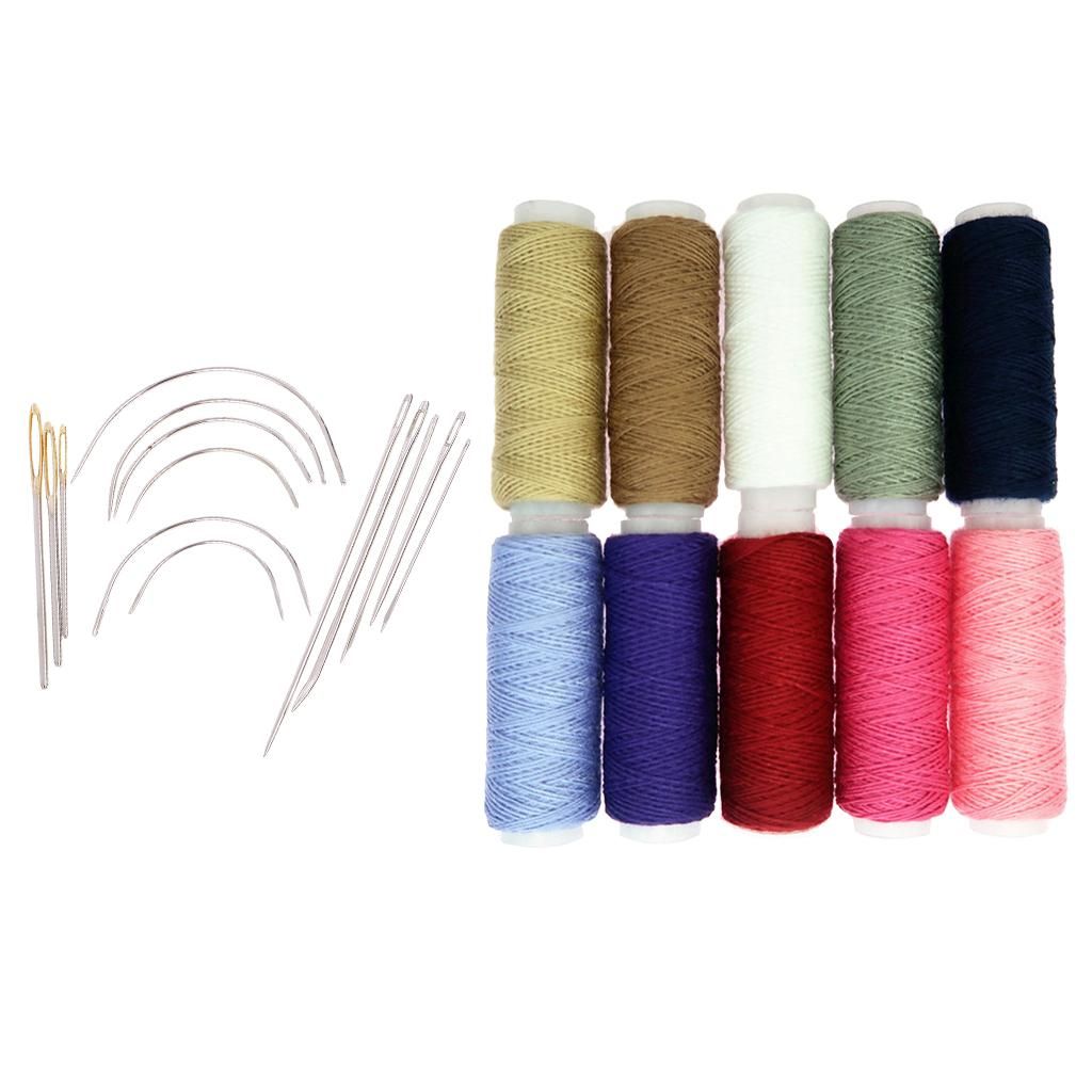 24Pcs Heavy Duty Cotton Threads  For Leather Tent