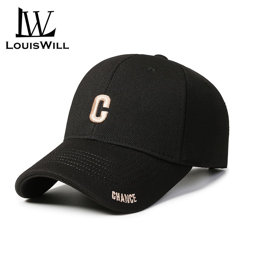LouisWill Unisex Baseball Cap Fashionable Letter Cap