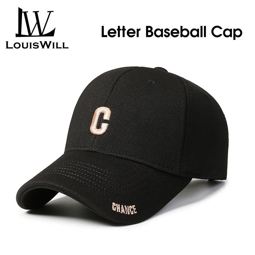 LouisWill Unisex Baseball Cap Fashionable Letter Cap