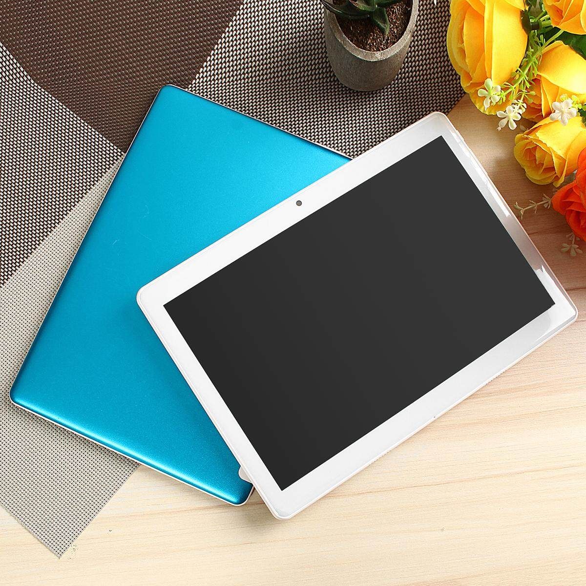 10'' Tablet PC Android 7.0 8-Core 64GB+4GB WIFI 2 SIM 4G Phablet Pad Phone 2.5D Blue