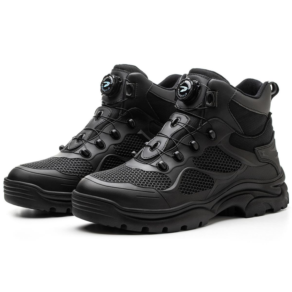 Safety Shoes Steel Toe Work Boots Fabric High-Top