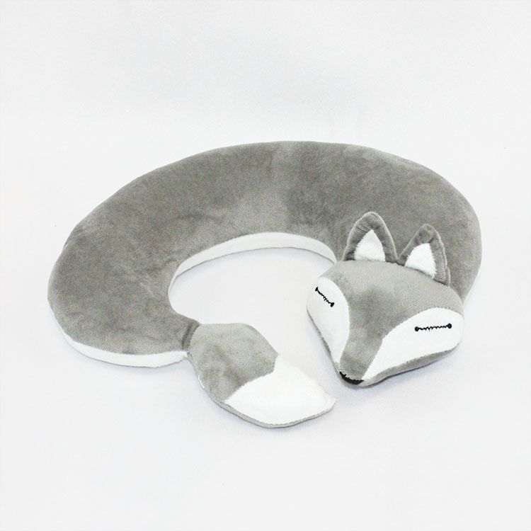 Lovely Fox Animal Cartoon U Neck Pillow For Kid