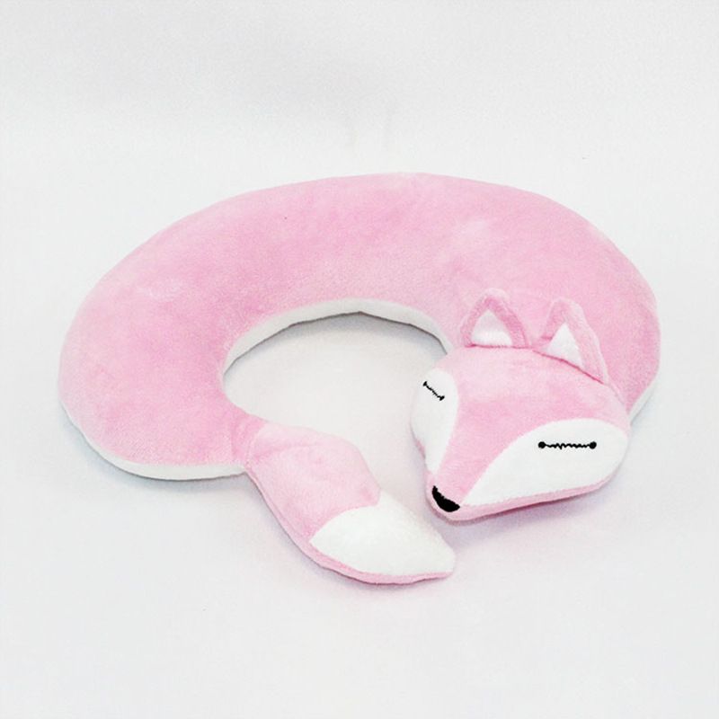 Lovely Fox Animal Cartoon U Neck Pillow For Kid