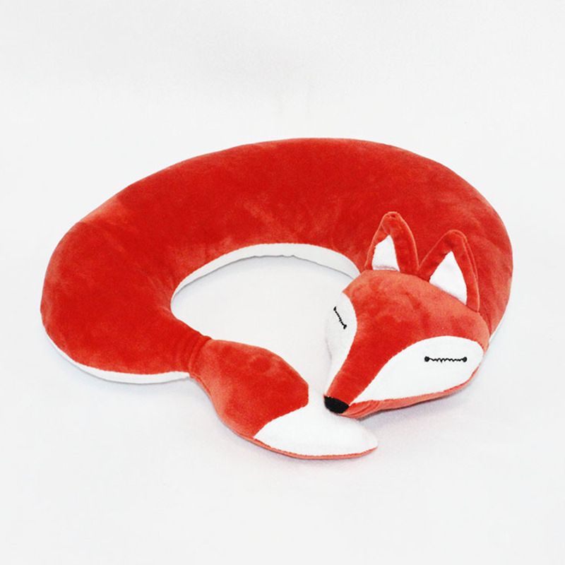 Lovely Fox Animal Cartoon U Neck Pillow For Kid