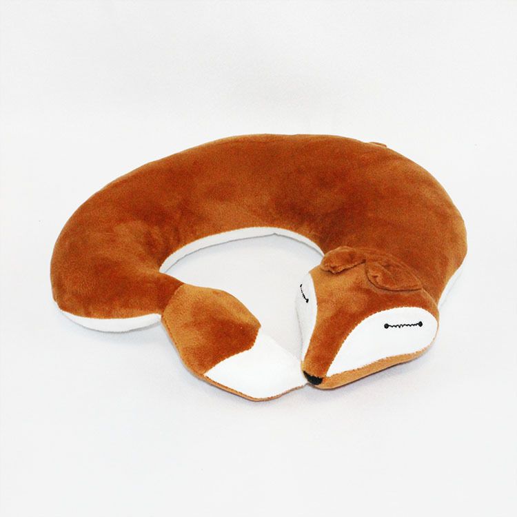 Lovely Fox Animal Cartoon U Neck Pillow For Kid