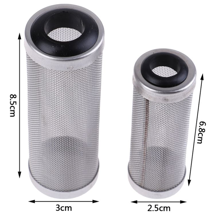 Filter 3 PCS Inlet Suction Filter Cover, Specification: Black 12mm