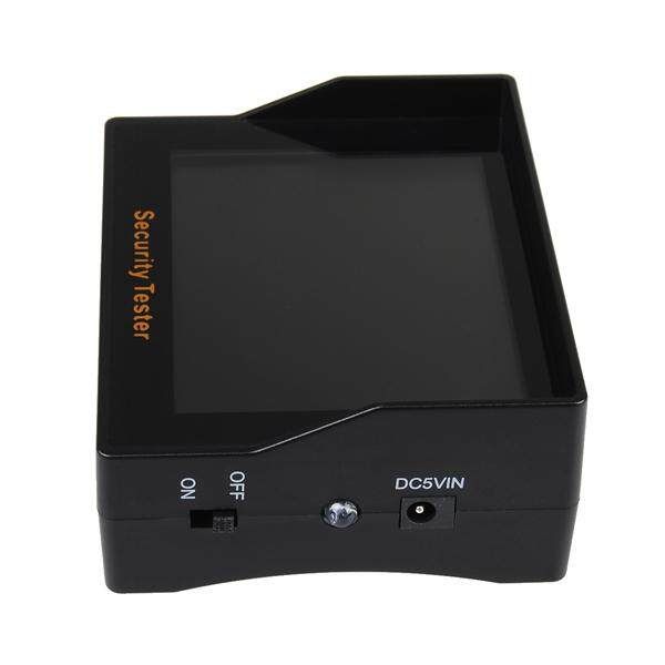 F2081A 3.5 Inch CCTV Security Tester With ADSL Engineering Treasure Video Tester