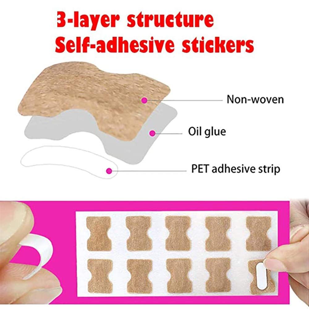 Ingrown Toenail Sticker Glue Free Toenail Patch Tools Kit