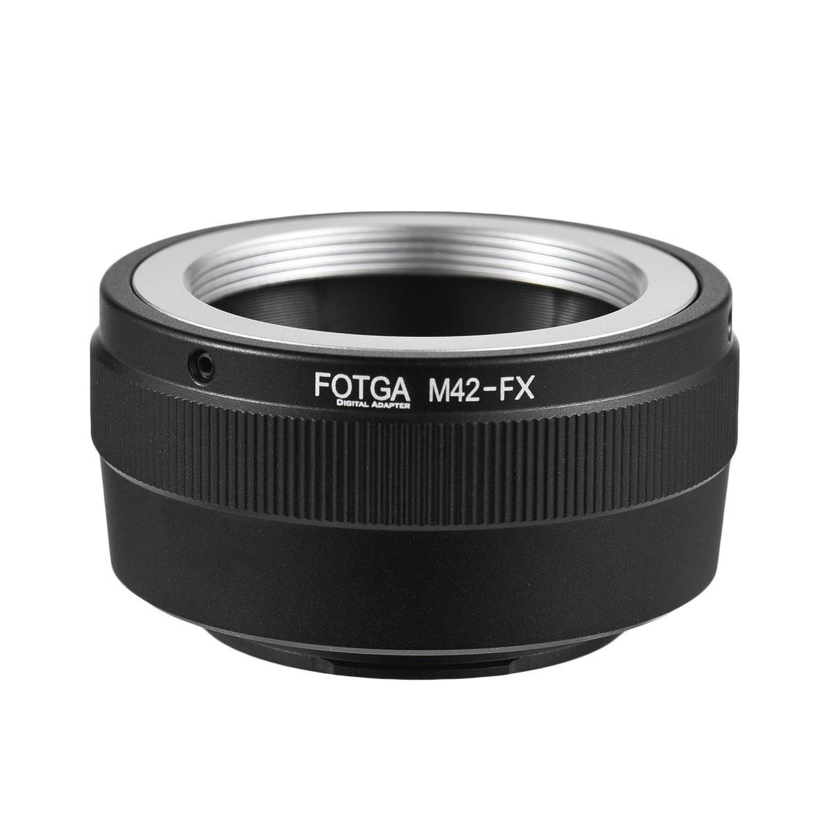 FOTGA Manual Lens Mount Adapter Ring Aluminum Alloy for Pentax M42 Mount Lens to Fuji X-A5/X-A7/X-A10/X-Pro1/X-Pro2/X-Pro3/X-E1/X-E2/X-E3/X-M1/X-T1/X-T2/X-T3/X-T4/X-T10/X-T20/X-T30/X-T30II/X-T100/X-H1 X-Mount Mirrorless Camer
