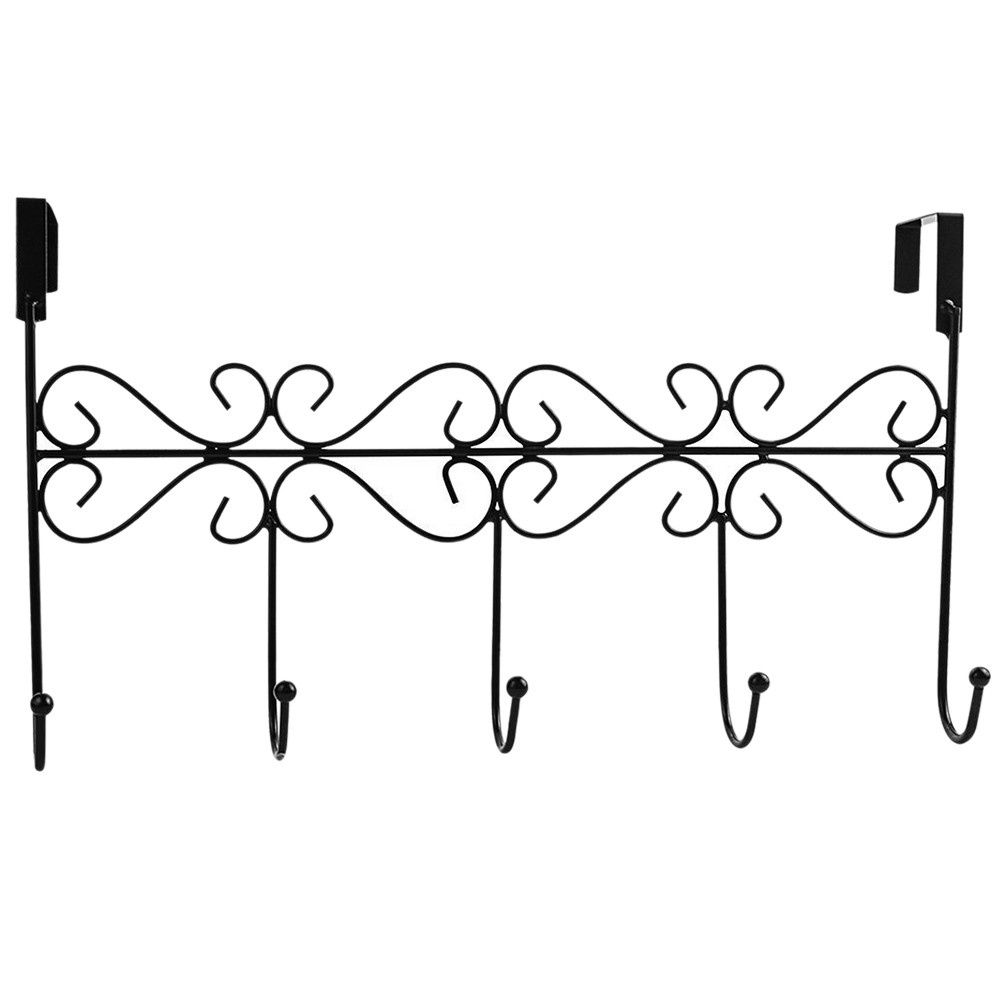 Over Door Hanger Rack 5 Hooks Decorative Ognazier Hook Rack