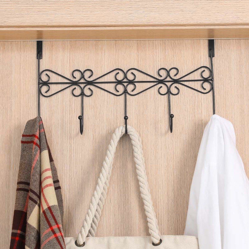 Over Door Hanger Rack 5 Hooks Decorative Ognazier Hook Rack