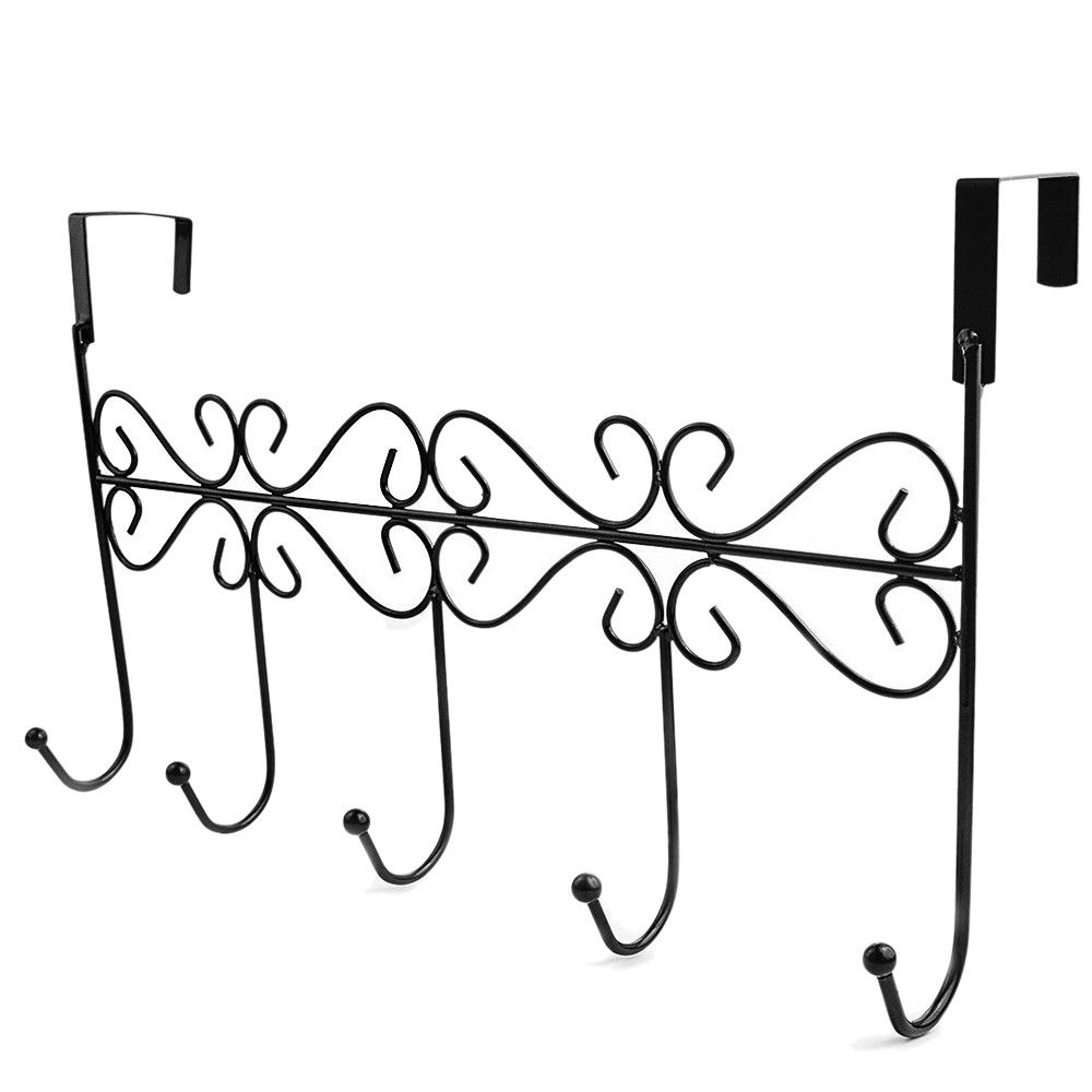 Over Door Hanger Rack 5 Hooks Decorative Ognazier Hook Rack