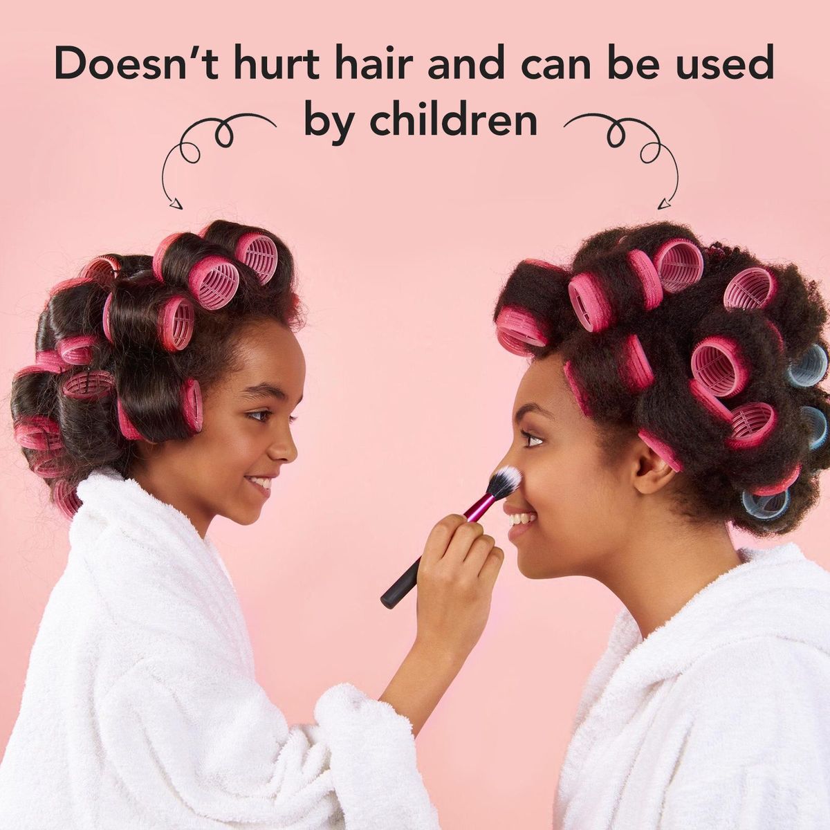 40Pcs Hair Roller Curling Curls Self Grip Hair Rollers For Women Girls